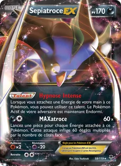Sepiatroce EX 58/119 Vigueur Spectrale