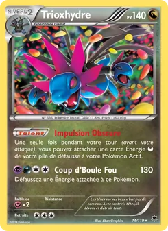 Trioxhydre 74/119 Vigueur Spectrale