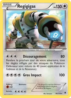 Regigigas 86/119 Vigueur Spectrale