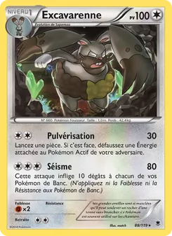Excavarenne 88/119 Vigueur Spectrale