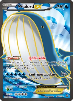Wailord EX 147/160 Primo-Choc