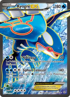 Kyogre EX 148/160 Primo-Choc