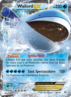 Wailord EX 38/160 Primo-Choc