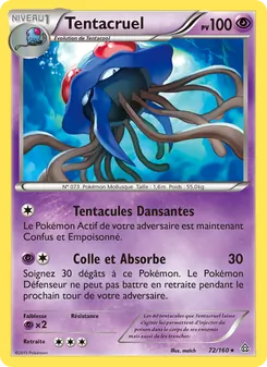 Tentacruel 72/160 Primo-Choc