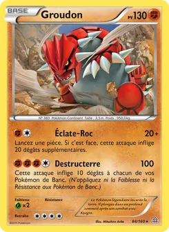 Groudon 84/160 Primo-Choc