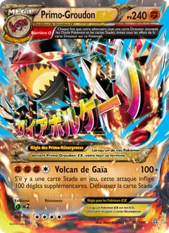 Primo-Groudon EX 86/160 Primo-Choc