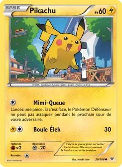 Pikachu 20/108 Ciel Rugissant