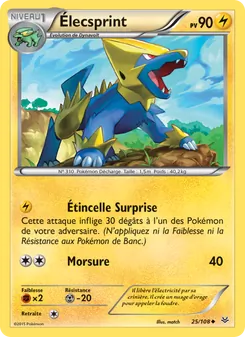 Élecsprint 25/108 Ciel Rugissant