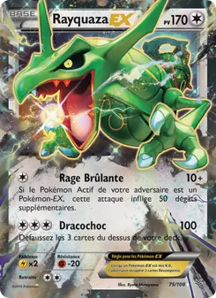 Rayquaza EX 75/108 Ciel Rugissant