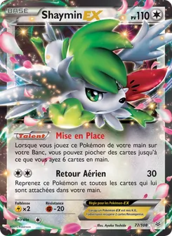 Shaymin EX 77/108 Ciel Rugissant