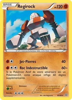 Regirock 40/98 Origines Antiques