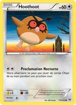 Hoothoot 119/162 Impulsion Turbo