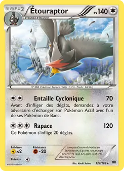 Étouraptor 127/162 Impulsion Turbo