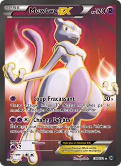 Mewtwo EX 158/162 Impulsion Turbo