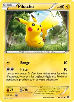 Pikachu 48/162 Impulsion Turbo