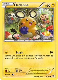 Dedenne 57/162 Impulsion Turbo