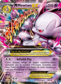 M-Mewtwo EX 64/162 Impulsion Turbo