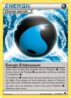 Énergie Éclaboussure 113/122 Rupture Turbo