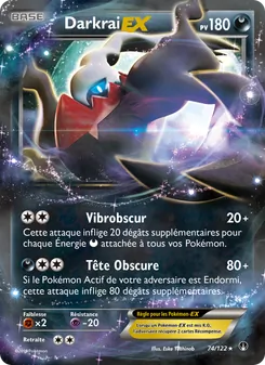 Darkrai EX 74/122 Rupture Turbo