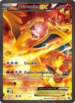 Dracaufeu EX XY121 Promo XY