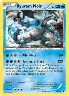 Kyurem Noir XY160 Promo XY