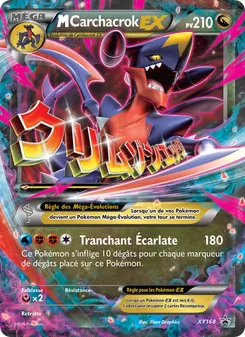 M-Carchacrok-EX XY168 Promo XY