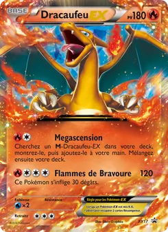 Dracaufeu EX XY17 Promo XY