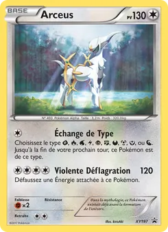 Arceus XY197 Promo XY