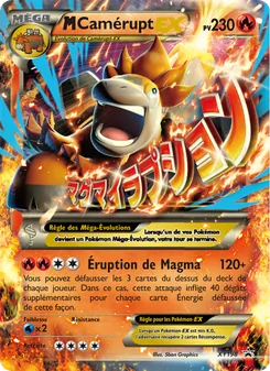 M-Camérupt-EX XY198 Promo XY