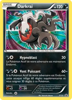 Darkrai XY22 Promo XY