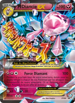 M Diancie EX XY44 Promo XY