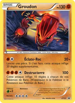 Groudon XY52 Promo XY